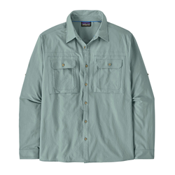 Patagonia Self Guided Sun Mens Long Sleeve Shirt - Blue Sage