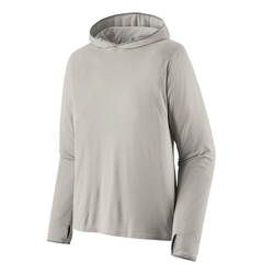 Patagonia Tropic Comfort Mens Natural UPF Sun Hoody - Crisp Grey