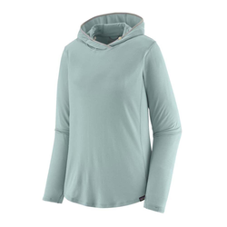 Patagonia Tropic Comfort Womens Natural UPF Hoody - Thermal Blue