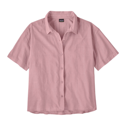 Patagonia A/C Lightweight Womens Shirt - Windowpane Dobby/Quiet Violet