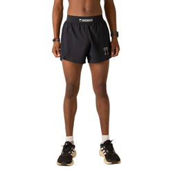 ChicknLegs 4in Half Split Mens Running Shorts - Black