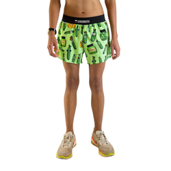 ChicknLegs 4in Half Split Mens Running Shorts - Pickles