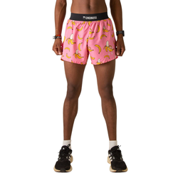 ChicknLegs 4in Half Split Mens Running Shorts - Pink Bananas