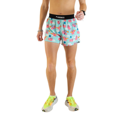 ChicknLegs 4in Half Split Mens Running Shorts - Flying Pigs
