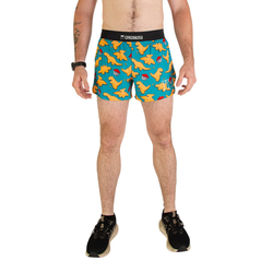 ChicknLegs 4in Half Split Mens Running Shorts - Nuggets
