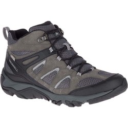 Merrell Outmost Ventilator Mens Mid Waterproof Hiking Boot - Granite