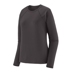 Patagonia Capilene Midweight Crewneck Womens Baselayer Top - Ink Black