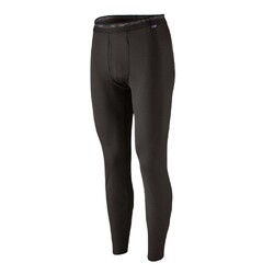 Patagonia Capilene Midweight Mens Baselayer Bottoms - Black
