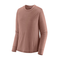 Patagonia Capilene Cool Merino Blend Womens Long Sleeve T-Shirt - Moonrise Taupe