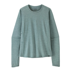 Patagonia Capilene Cool Sun Womens Long Sleeve T-Shirt - Nouveau Green/Blue Sage X-Dye