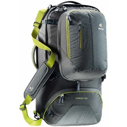 Deuter Transit 50L Travel Pack - Anthracite / Moss
