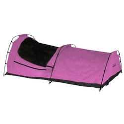 Darche Calibre 900 Single Dome Canvas Swag - Pink