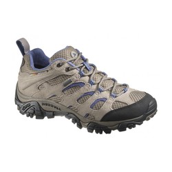 Merrell Moab Women's GoreTex Hiking Shoes - Aluminium/Marlin
