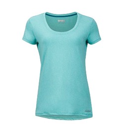 Marmot Womens All Round Tee Short Sleeve - Waterfall Heather
