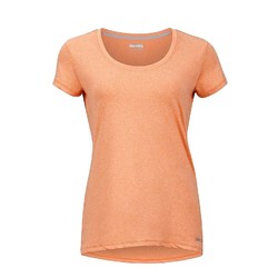 Marmot Womens All Round Tee Short Sleeve - Grapefruit Heather