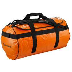 Caribee Kokoda 90L Duffle Bag - Orange/Black Straps