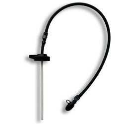 Hardside Hydration Swig Rig Insulated Wide Mouth Bottle Cap and Hose - Black