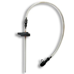 Hardside Hydration Swig Rig Wide Mouth Bottle Cap and Hose - Clear