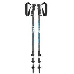 Leki Micro Stick Carbon Hiking Poles Lime Green Pair