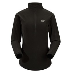 Arc'teryx Delta LT Zip Womens Fleece - Black