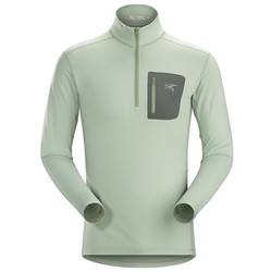 Arcteryx Rho Lt Zip Neck Mens Thermal Top - Alpine Slate