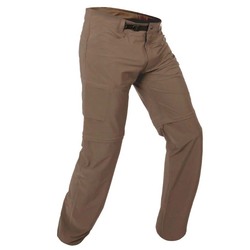 Mont Bimberi Stretch Mens Zip Off Convertible Pants - Driftwood