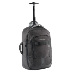 Caribee Adventure 40L Wheel Aboard Hybrid Carry On Backpack - Black
