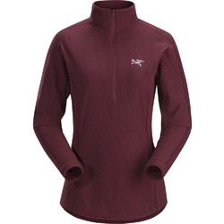 Arcteryx Delta Lt Zip Womens Fleece Jacket - Crimson
