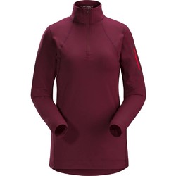 Arcteryx Rho Lt Zip Neck Womens Base Layer - Merbau