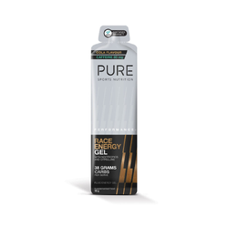PURE Performance + Race Energy Gel - Cola with 80mg Caffeine - 70g