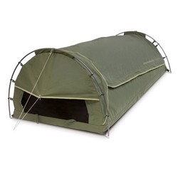 Companion Rhino Bushranger 320KS King single Dome Canvas Swag - green