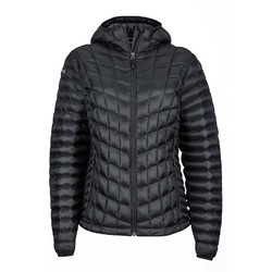 Marmot Featherless Womens Puffer Hoodie - Black