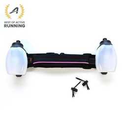 Spibelt H20 Venture Hydration Belt - Black W/ Pink