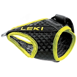 Leki Shark Frame Pole Straps - Black/Neon Yellow