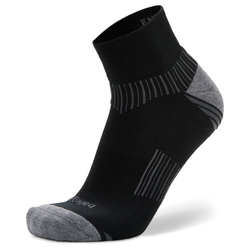Balega Enduro Re-Engineered Unisex Quarter Crew Running Socks - Black
