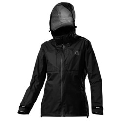 Vigilante Terminus Womens Lightweight Waterproof Jacket - Black