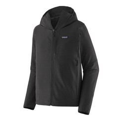 Patagonia R1 TechFace Mens Fleece Hooded Jacket - Black