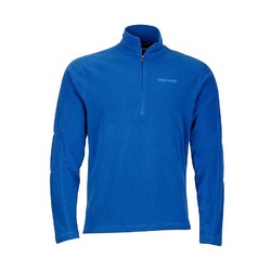 Marmot Rocklin Mens 1/2 Zip Fleece - Dark Cerulean