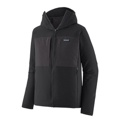 Patagonia R2 TechFace Mens Fleece Hooded Jacket - Black