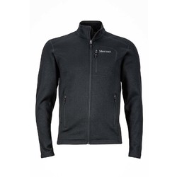 Marmot Drop Line Mens Fleece Jacket - Black