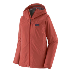 Patagonia Boulder Fork Womens Waterproof Rain Jacket - Potters Red