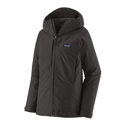 Patagonia Boulder Fork Womens Insulated Rain Jacket - Black