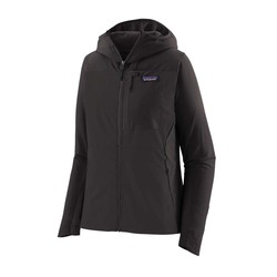 Patagonia R1 CrossStrata Womens Fleece Hooded Jacket - Black