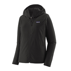 Patagonia R1 CrossStrata Womens Hooded Jacket - Black