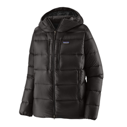 Patagonia Fitz Roy Down Mens Hooded Jacket - Black