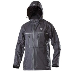 Vigilante Causeway Mens Lightweight Waterproof Jacket - Black