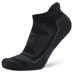 Balega Blister Resist No Show Unisex Running Socks - Black/Grey