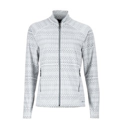 Marmot Womens Rocklin Fleece Full Zip Jacket - Soft White Alps