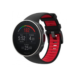 Polar Vantage V Titan GPS Watch w/ H10 Heart Rate Sensor- Black/Red