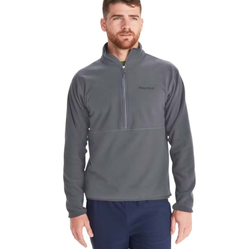 Marmot Rocklin Half Zip Mens Fleece Pullover - Steel Onyx